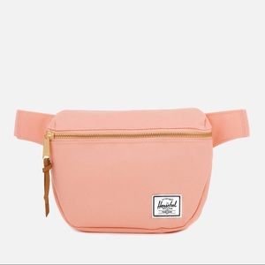 NWT peach Herschel fanny pack